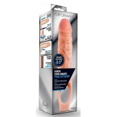 Телесная насадка на пенис 9 Inch Cock Sheath Extender - 22,2 см. - Blush Novelties - в Санкт-Петербурге купить с доставкой