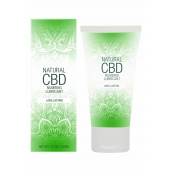 Лубрикант с пролонгирующим эффектом Natural CBD Numbing Lubricant - 50 мл. - Shots Media BV - купить с доставкой в Санкт-Петербурге