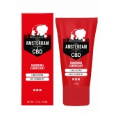 Пролонгирующий лубрикант Numbing CBD from Amsterdam - 50 мл. - Shots Media BV - купить с доставкой в Санкт-Петербурге