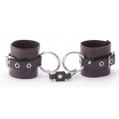 БДСМ-комплект: маленькая распорка и наручники - Crazy Handmade - купить с доставкой в Санкт-Петербурге