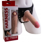 Страпон в подарочной упаковке: трусики с плугом и фаллоимитатор-насадка - 16 см. - LOVETOY (А-Полимер) купить в Санкт-Петербурге с доставкой в Orgasmix.ru Страпон в подарочной упаковке: трусики с плугом и фаллоимитатор-насадка - 16 см. - LOVETOY (А-Полимер) - купить с доставкой в Санкт-Петербурге