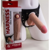 Страпон в подарочной упаковке: трусики с плугом и фаллоимитатор-насадка - 16 см. - LOVETOY (А-Полимер) купить в Санкт-Петербурге с доставкой в Orgasmix.ru Страпон в подарочной упаковке: трусики с плугом и фаллоимитатор-насадка - 16 см. - LOVETOY (А-Полимер) - купить с доставкой в Санкт-Петербурге