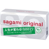 Ультратонкие презервативы Sagami Original 0.02 - 10 шт. - Sagami - купить с доставкой в Санкт-Петербурге