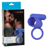 Синее эрекционное виброкольцо Silicone Rechargeable Endless Desires Enhancer - California Exotic Novelties - в Санкт-Петербурге купить с доставкой