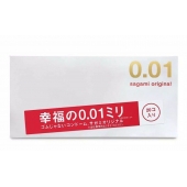 Ультратонкие презервативы Sagami Original 0.01 - 20 шт. - Sagami - купить с доставкой в Санкт-Петербурге