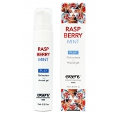 Возбуждающий гель Raspberry Mint с ароматом малины и мяты - 15 мл. - Exsens - купить с доставкой в Санкт-Петербурге