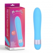 Голубой классический вибратор Precious Passion Vibrator - 17 см. - Chisa