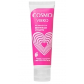 Возбуждающий гель на водно-силиконовой основе Cosmo Vibro с ароматом земляники - 50 гр. - Биоритм - купить с доставкой в Санкт-Петербурге