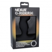 Черный вибромассажер простаты Nexus G-Rider+ - 12,6 см. - Nexus Range - в Санкт-Петербурге купить с доставкой