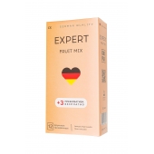 Ароматизированные презервативы EXPERT Fruit Mix - 12 шт.(+3 в подарок) - Expert - купить с доставкой в Санкт-Петербурге