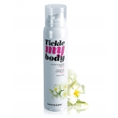 Массажная хрустящая пенка Tickle My Body Monoi с ароматом моной - 150 мл. - Love to Love - купить с доставкой в Санкт-Петербурге
