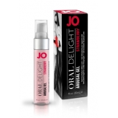 Клубничный лубрикант для оральных ласк Oral Delight Strawberry Sensation - 30 мл. - System JO - купить с доставкой в Санкт-Петербурге