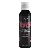 Хрустящая пенка для массажа Orgie Acqua Croccante Sakura с ароматом сакуры - 150 мл. - ORGIE - купить с доставкой в Санкт-Петербурге
