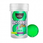 Лубрикант на силиконовой основе Hot Ball Plus с покалывающим эффектом (2 шарика по 3 гр.) - HotFlowers - купить с доставкой в Санкт-Петербурге