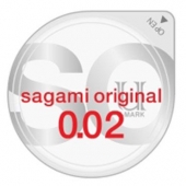 Ультратонкий презерватив Sagami Original - 1 шт. - Sagami - купить с доставкой в Санкт-Петербурге