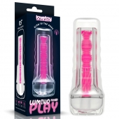 Светящийся в темноте мастурбатор 8.5 Lumino Play Masturbator - Lovetoy - в Санкт-Петербурге купить с доставкой