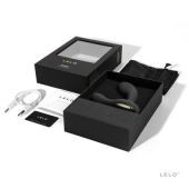 Чёрный перезаряжаемый стимулятор простаты Bruno Black - Lelo - в Санкт-Петербурге купить с доставкой