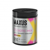 Цветные ароматизированные презервативы MAXUS Exotic Mix - 15 шт. - Maxus - купить с доставкой в Санкт-Петербурге