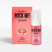 Жидкий вибратор Nuei Rock Me! с ароматом клубники - 20 мл. - Nuei cosmetics - купить с доставкой в Санкт-Петербурге