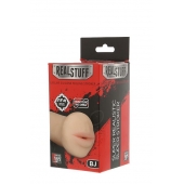 Нежный мастурбатор-ротик REALSTUFF 5INCH MASTURBATOR BJ - Dream Toys - в Санкт-Петербурге купить с доставкой