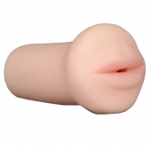 Нежный мастурбатор-ротик REALSTUFF 5INCH MASTURBATOR BJ - Dream Toys - в Санкт-Петербурге купить с доставкой