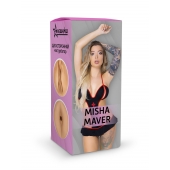 Двусторонний мастурбатор Misha Maver - 22 см. - ФлешНаш - в Санкт-Петербурге купить с доставкой