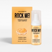 Жидкий вибратор Nuei Rock Me! с ароматом печенья и сливок - 20 мл. - Nuei cosmetics - купить с доставкой в Санкт-Петербурге