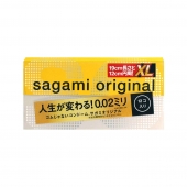 Презервативы увеличенного размера Sagami Original 0.02 XL-size - 12 шт. - Sagami - купить с доставкой в Санкт-Петербурге