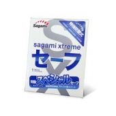 Презерватив Sagami Xtreme Ultrasafe с двойным количеством смазки - 1 шт. - Sagami - купить с доставкой в Санкт-Петербурге