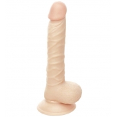 Реалистичный фаллоимитатор G-GIRL STYLE 8INCH DONG WITH SUCTION CUP - 20 см. - NMC