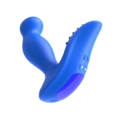 Синий вибромассажер простаты 3,5’’ Remote Control P-spot Massager - 12,5 см. - Erokay - в Санкт-Петербурге купить с доставкой