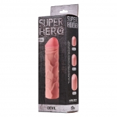 Фаллоудлинитель SUPER HERO Dewil - 17,5 см. - Lola Games - в Санкт-Петербурге купить с доставкой