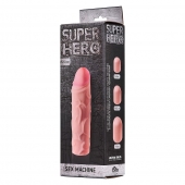 Фаллоудлинитель SUPER HERO Sex Machine - 15,5 см. - Lola Games - в Санкт-Петербурге купить с доставкой