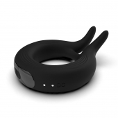 Черное эрекционное кольцо Marry Me Rechargeable Vibrating Cockring - Adrien Lastic - в Санкт-Петербурге купить с доставкой