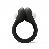 Черное эрекционное кольцо Zippy Vibrating Ring With Bullet - Adrien Lastic - в Санкт-Петербурге купить с доставкой
