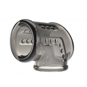 Дымчатая насадка на пенис и мошонку - Baile - в Санкт-Петербурге купить с доставкой