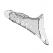 Прозрачная насадка на пенис - 22 см. - Baile - в Санкт-Петербурге купить с доставкой