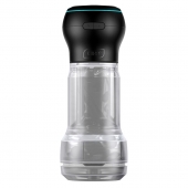 Набор PowerBlow   Feel Pocket Stroker Crystal: мастурбатор и интерактивная насадка - Kiiroo - в Санкт-Петербурге купить с доставкой