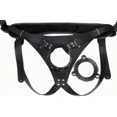 Пояс Hard Brutal для больших насадок - LOVETOY (А-Полимер) - купить с доставкой в Санкт-Петербурге