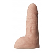 Телесный фаллоудлинитель с мошонкой Cock Next - 19 см. - LOVETOY (А-Полимер) - в Санкт-Петербурге купить с доставкой