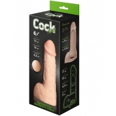 Телесный фаллоудлинитель с мошонкой Cock Next - 17 см. - LOVETOY (А-Полимер) - в Санкт-Петербурге купить с доставкой