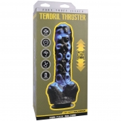 Черно-синяя мини-машина на присоске Tendril Thruster - 21,6 см. - Doc Johnson - купить с доставкой в Санкт-Петербурге