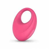 Розовое интерактивное эрекционное виброкольцо Leo - Easy toys - в Санкт-Петербурге купить с доставкой