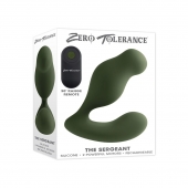 Вибромассажер простаты The Sergeant цвета хаки - Zero Tolerance - в Санкт-Петербурге купить с доставкой