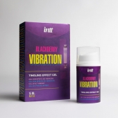 Стимулирующий гель с эффектом вибрации Blackberry Vibration - 15 мл. - INTT - купить с доставкой в Санкт-Петербурге Стимулирующий гель с эффектом вибрации Blackberry Vibration - 15 мл. - INTT - купить с доставкой в Санкт-Петербурге