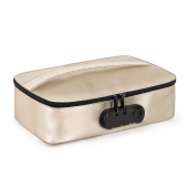 Золотистая сумочка для хранения игрушек Discreet Box - Dorcel - купить с доставкой в Санкт-Петербурге Золотистая сумочка для хранения игрушек Discreet Box - Dorcel - купить с доставкой в Санкт-Петербурге
