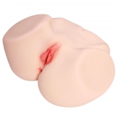 Мастурбатор-полуторс с двойным слоем материала и вибрацией Jenny Onahole Real Vagina - KOKOS - в Санкт-Петербурге купить с доставкой