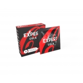 Презервативы с ароматом колы Expert Cola - 3 шт. - Expert - купить с доставкой в Санкт-Петербурге