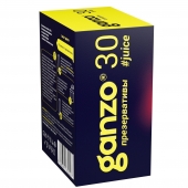 Ароматизированные презервативы Ganzo Juice - 30 шт. - Ganzo - купить с доставкой в Санкт-Петербурге