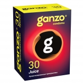 Ароматизированные презервативы Ganzo Juice - 30 шт. - Ganzo - купить с доставкой в Санкт-Петербурге
